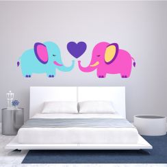 &Eacute;l&eacute;phants amoureux