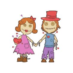 Poup&eacute;es vaudou amoureuses