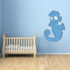 Hippocampe bleu