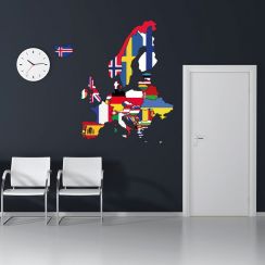 Europe en drapeaux