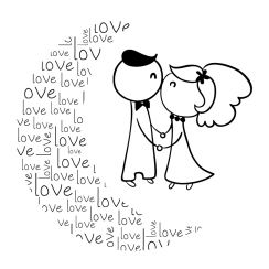 Couple in love