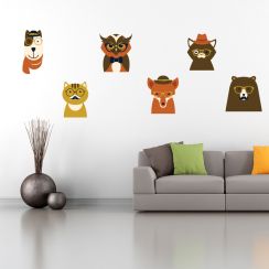 Animaux hipsters