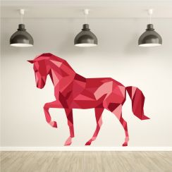 Cheval en polygones