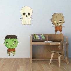 Fant&ocirc;me et monstres d'halloween