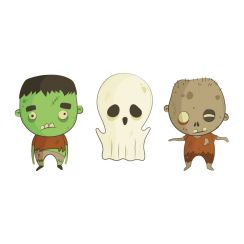 Fant&ocirc;me et monstres d'halloween